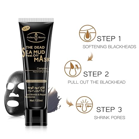 Mascarilla Gold /Black puntos negros