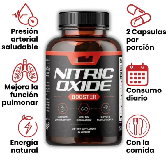 ÓXIDO NITRICO 60 CAPS POTENCIA TOTAL