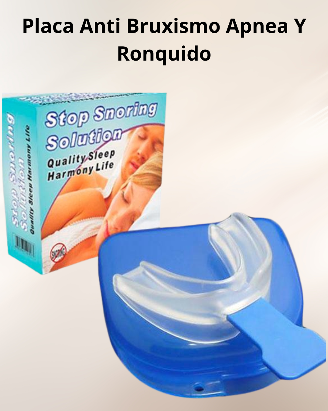 BOQUILLA ANTI RONQUIDOS